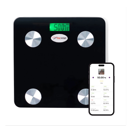 Bluetooth Digital BMI Weight Scale with  Mobile App