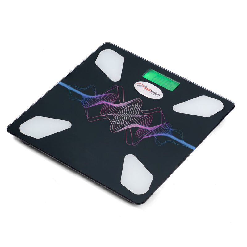 Digital Weighing Scale with Step-On Technology,1 Year Warranty & Batteries Included